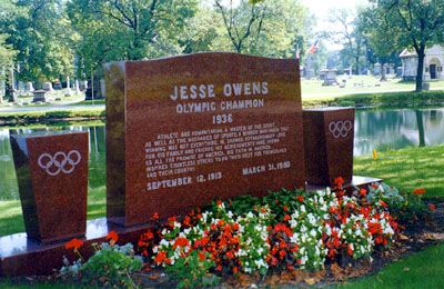Death Care Industry _ Jesse Owens Grave site