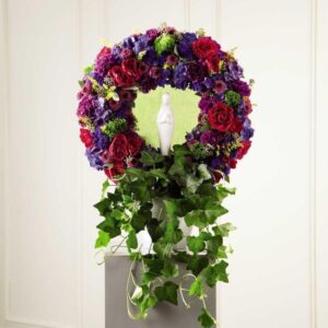 Death Care Industry - Jewel Tone Wreath